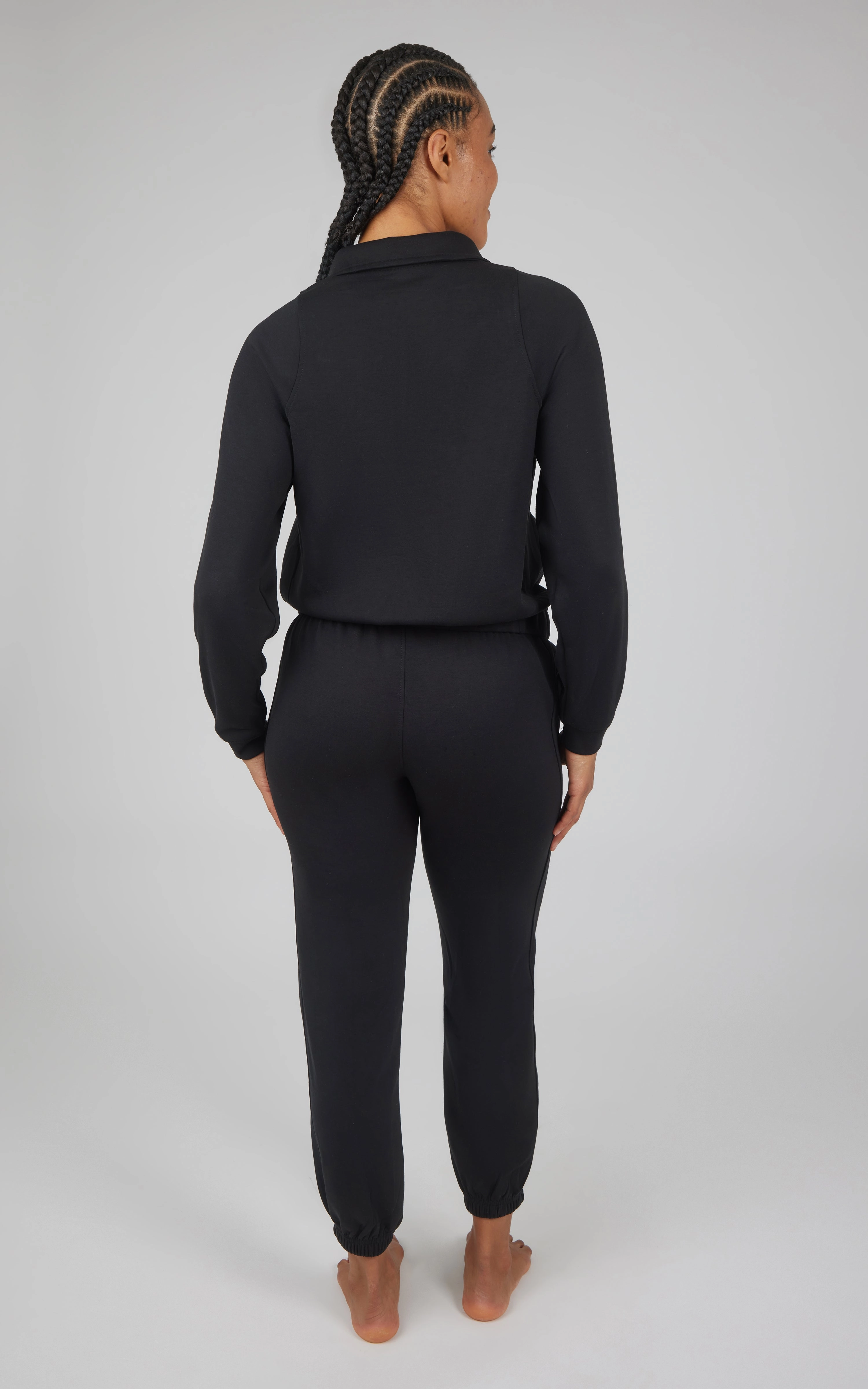 2 PC Softlite Half Zip Pullover and Jogger Set