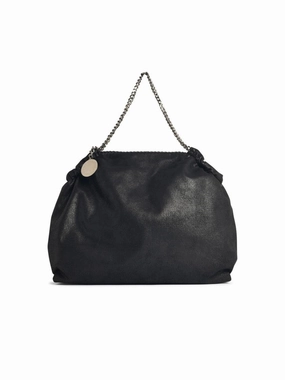 'Falabella 3 Cat' Alter Mat Black Bag