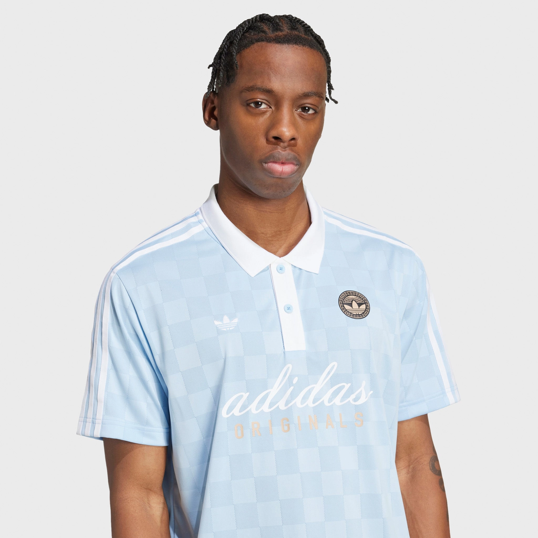 adidas Originals FTB T-Shirt Clear Sky / White