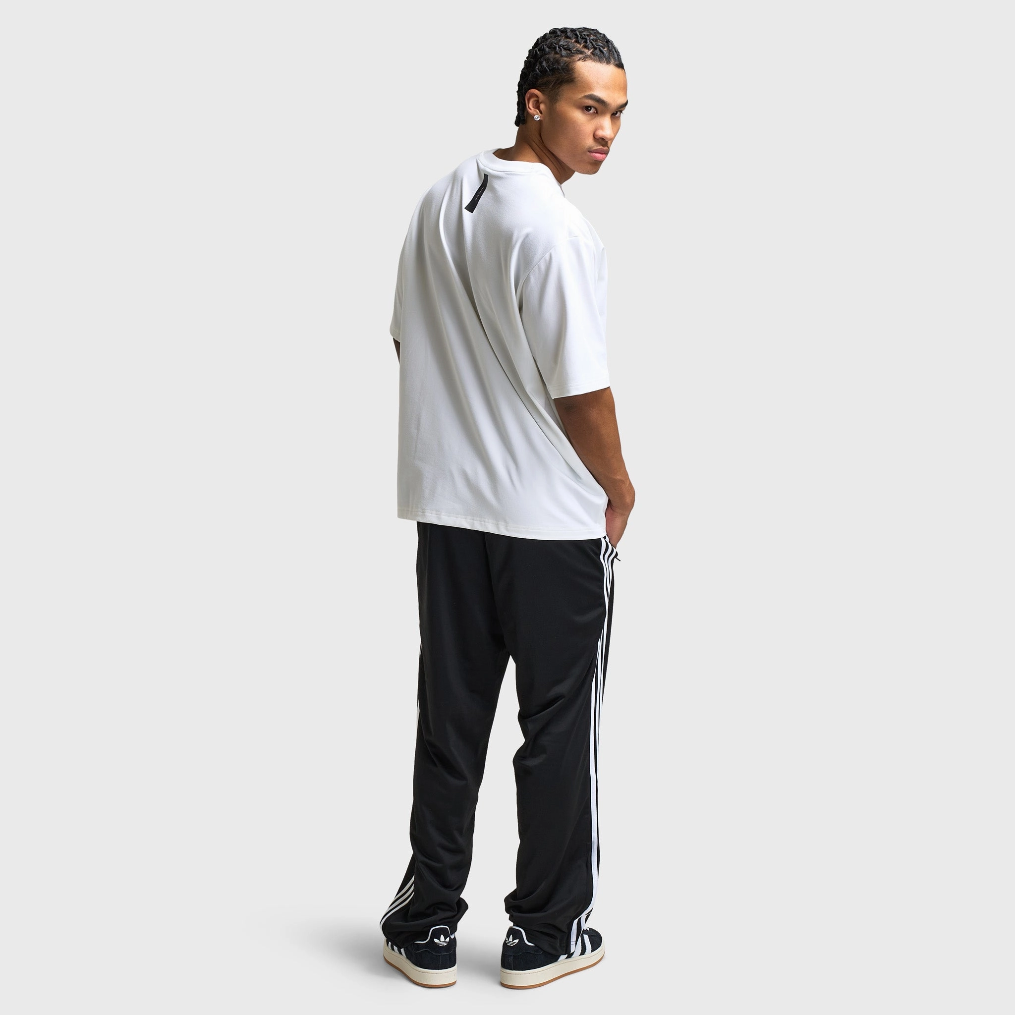 adidas Z.N.E. Loose-Fit T-Shirt / White