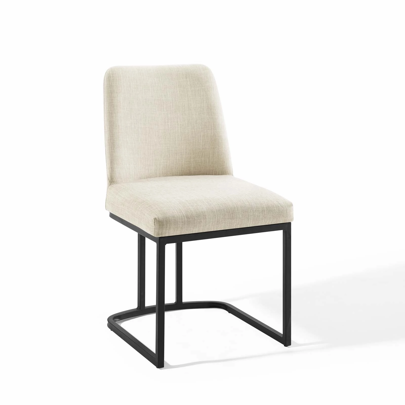 Amplify Sled Base Upholstered Fabric Dining Side Chair by Modway