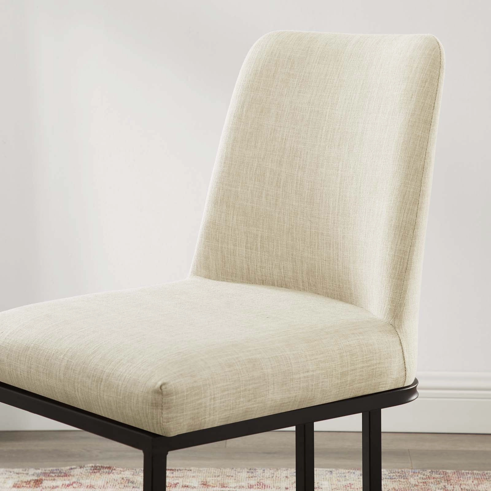Amplify Sled Base Upholstered Fabric Dining Side Chair by Modway