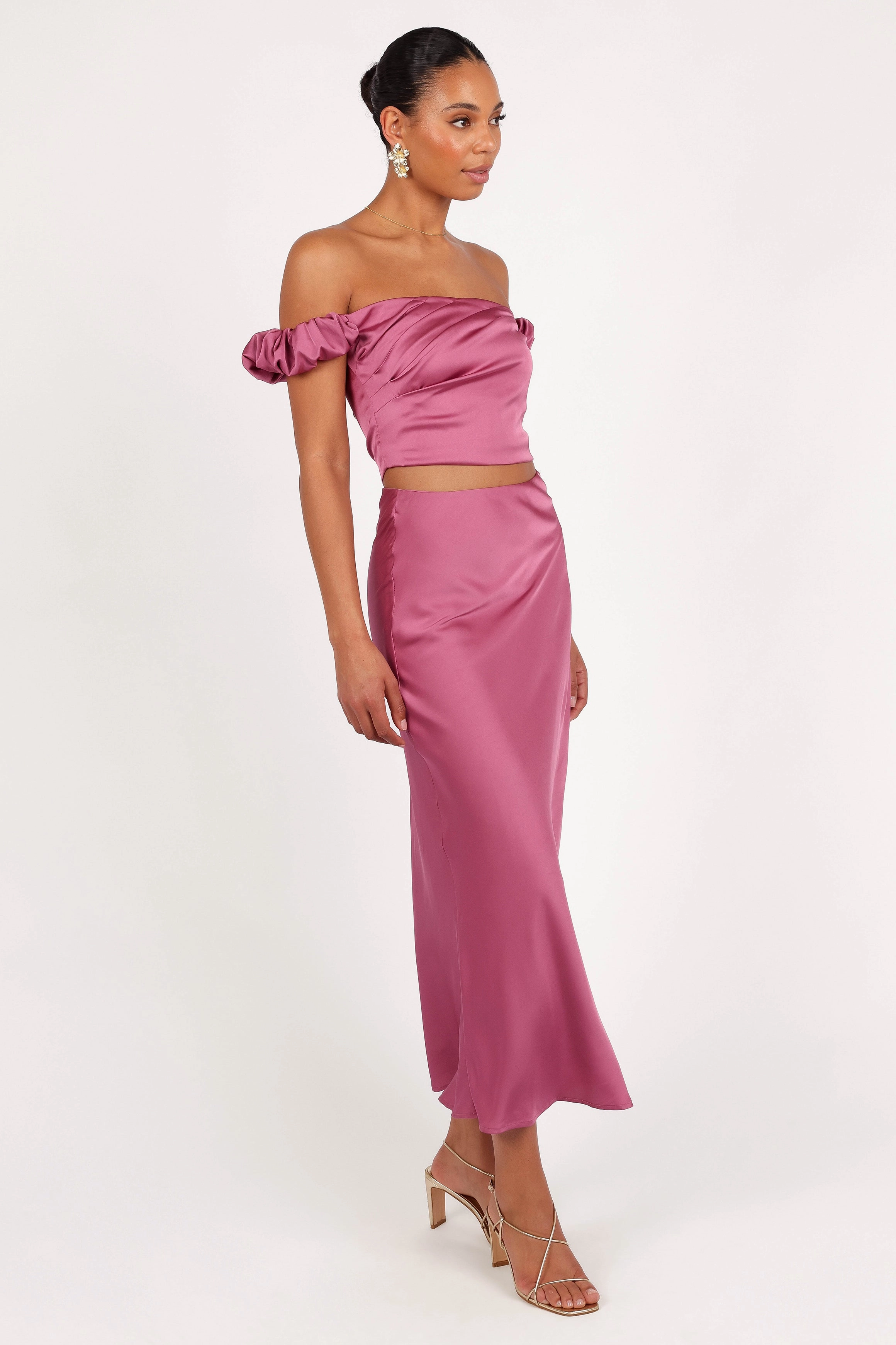 Arabella Two Piece Set - Dark Rose