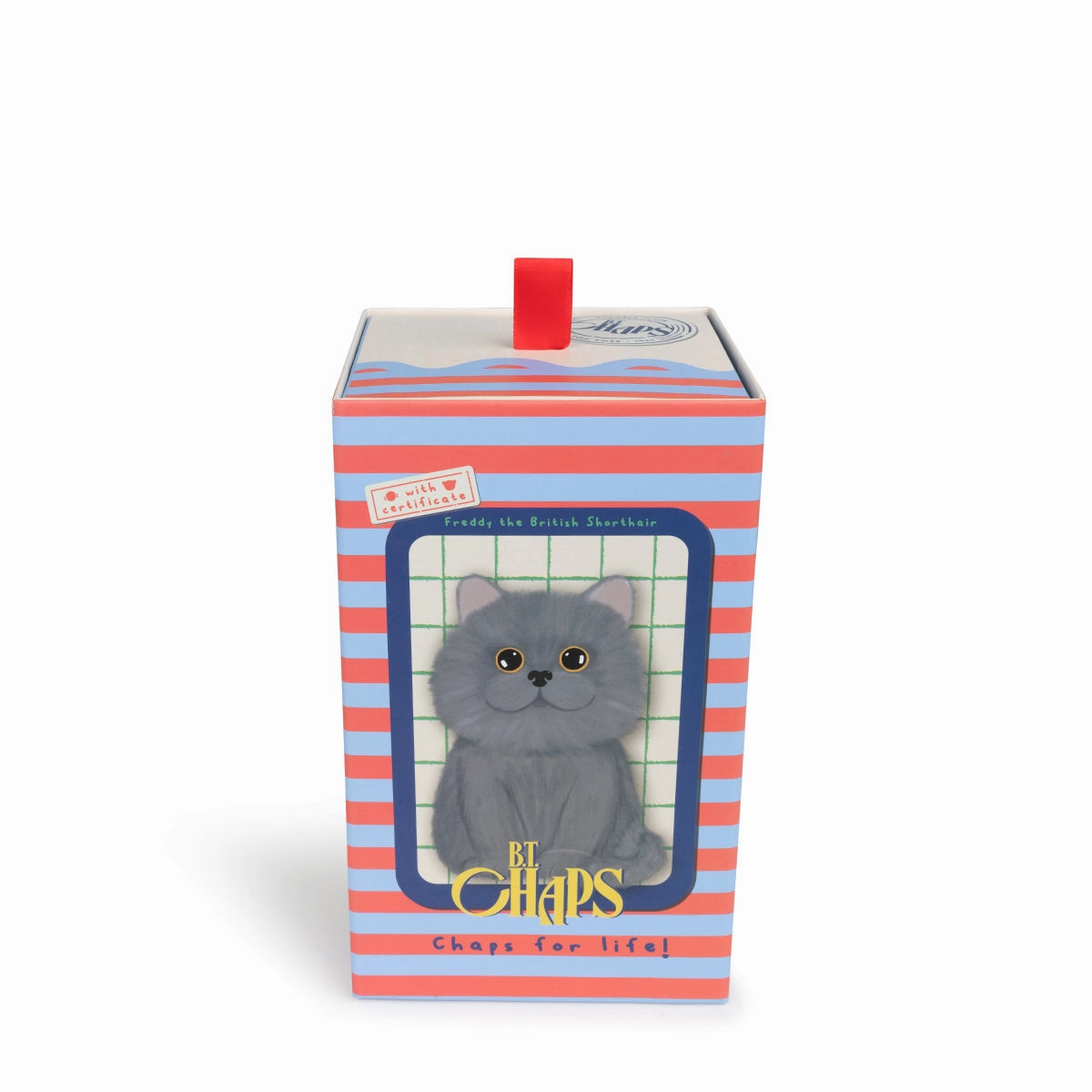 B.T. Chaps  Freddy The British Shorthair Floppy in Giftbox - 17cm - 6.5