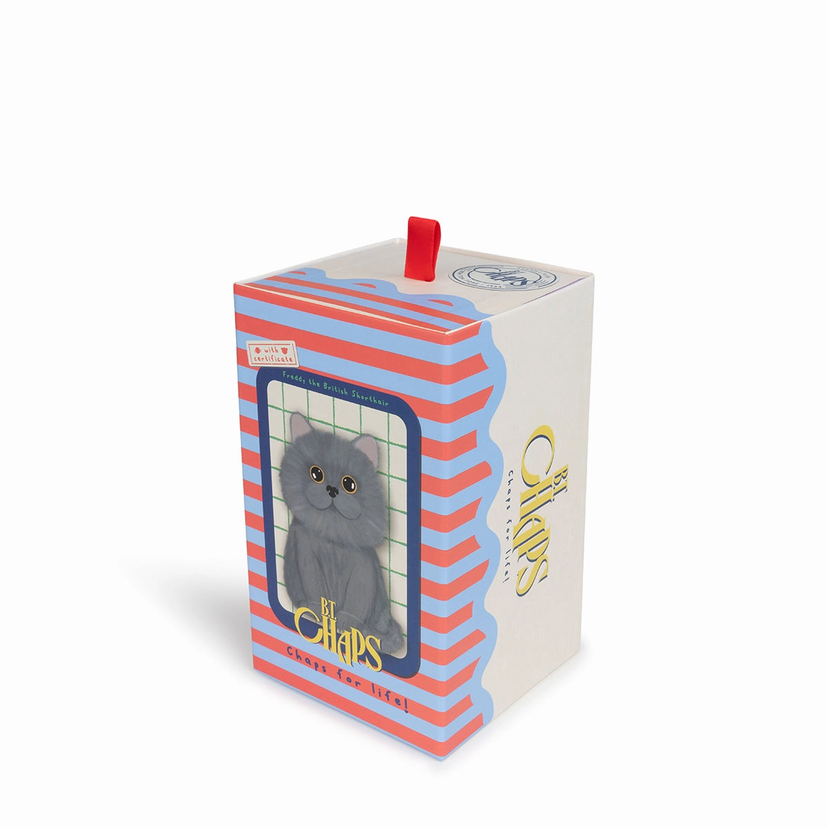 B.T. Chaps  Freddy The British Shorthair Floppy in Giftbox - 17cm - 6.5