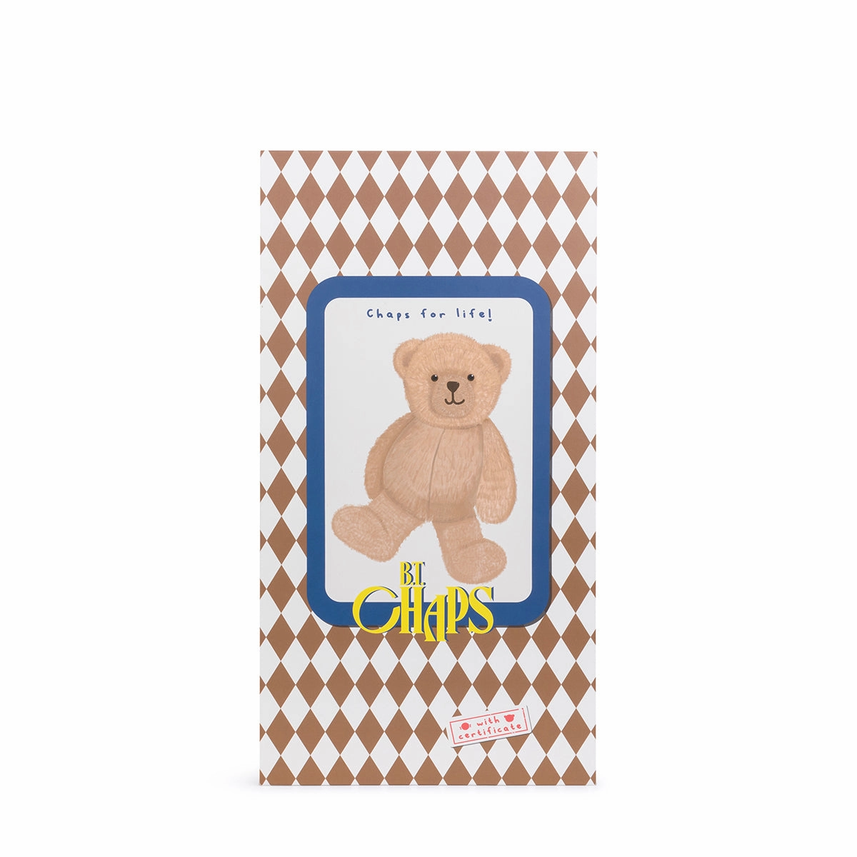 B.T. Chaps  Gus The Homie Bear in Giftbox - 25cm - 10