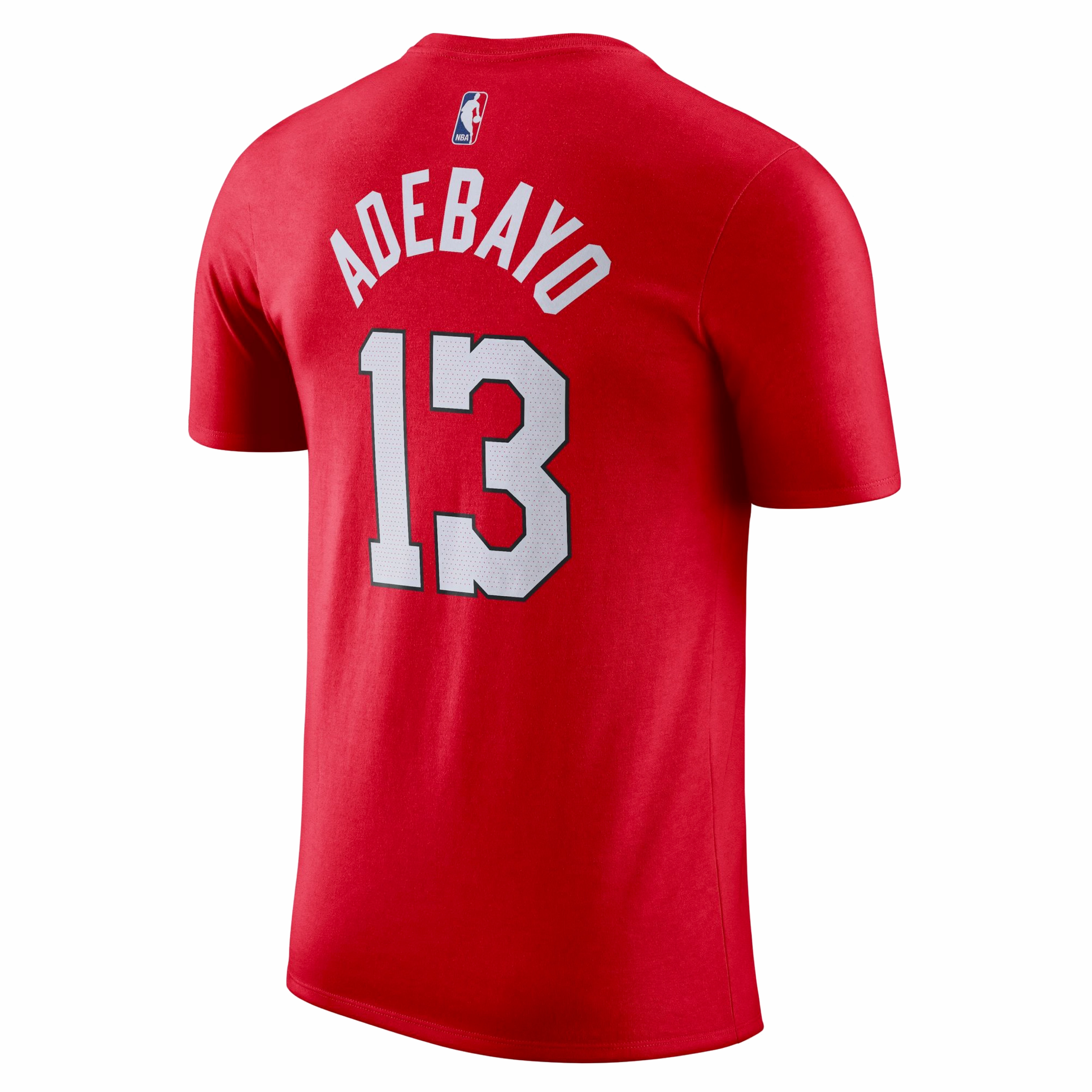 Bam Adebayo Nike HEAT Culture: Blood Red Name & Number Tee
