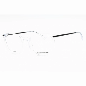 Banana Republic Men's Eyeglasses - Crystal Square Full Rim Frame | BR 110 0900 00