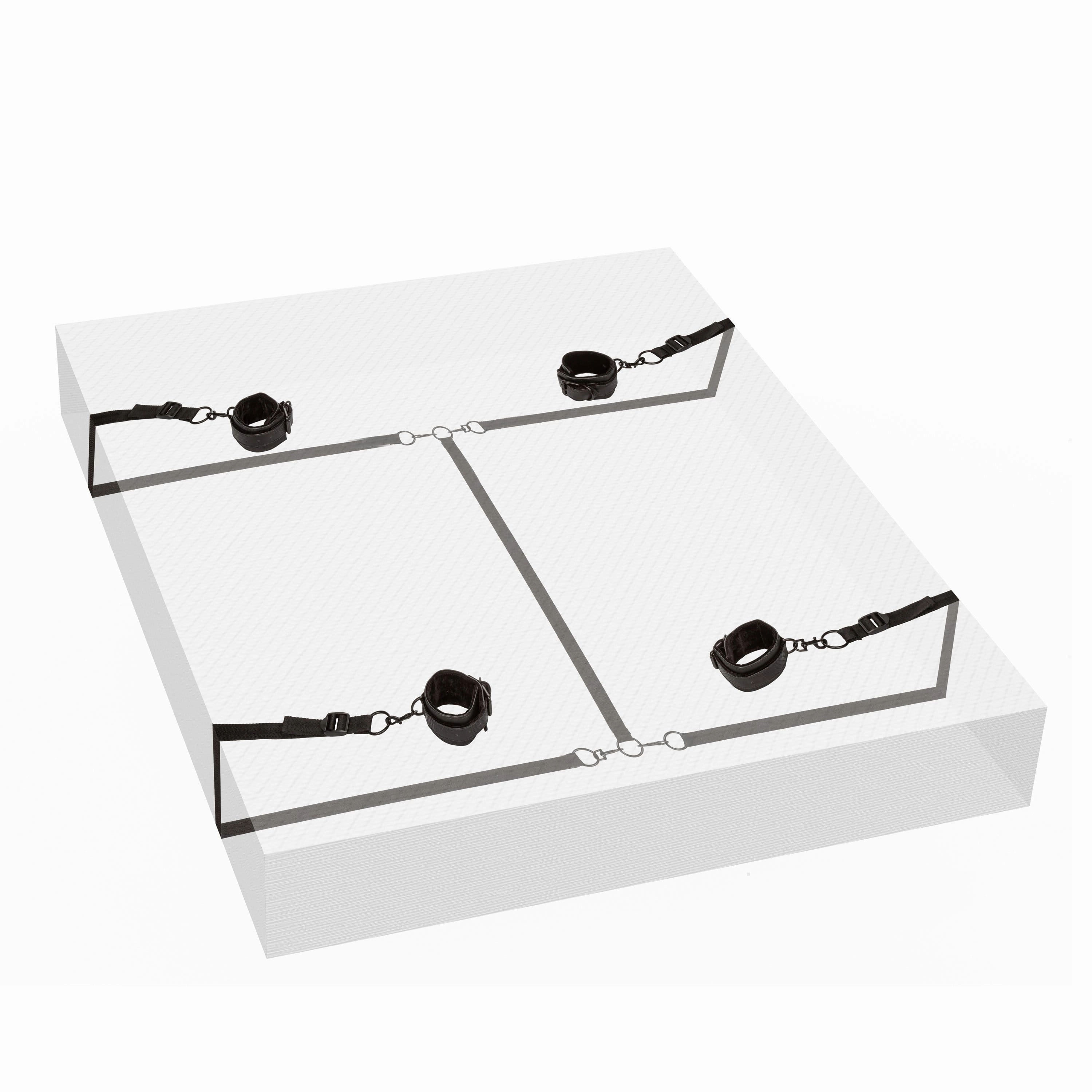California Exotics - BDSM Boundless Bed Restraint (Black)