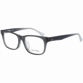 Calvin Klein Men's Eyeglasses - Grey Plastic Square Frame | CALVIN KLEIN CK5949A 040