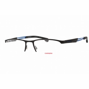 Carrera Men's Eyeglasses - Black Blue Metal Rectangular Frame | CARRERA 4408 0D51 00