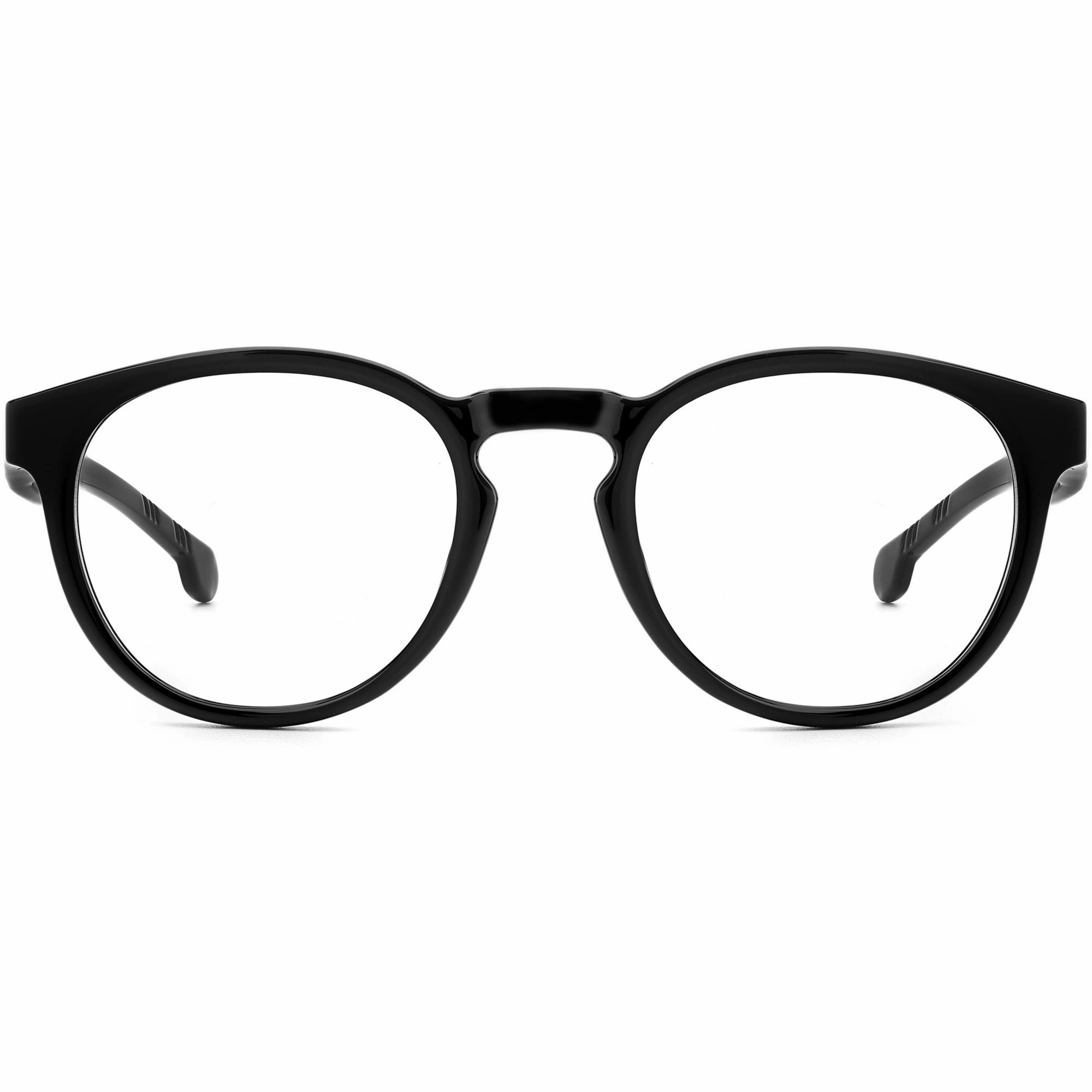 Carrera Men's Eyeglasses - Black Plastic Full Rim Round Shape Frame | CARDUC 019 807