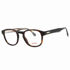 Carrera Men's Eyeglasses - Havana Full Rim Frame Clear Lens | CARRERA 294 0086 00