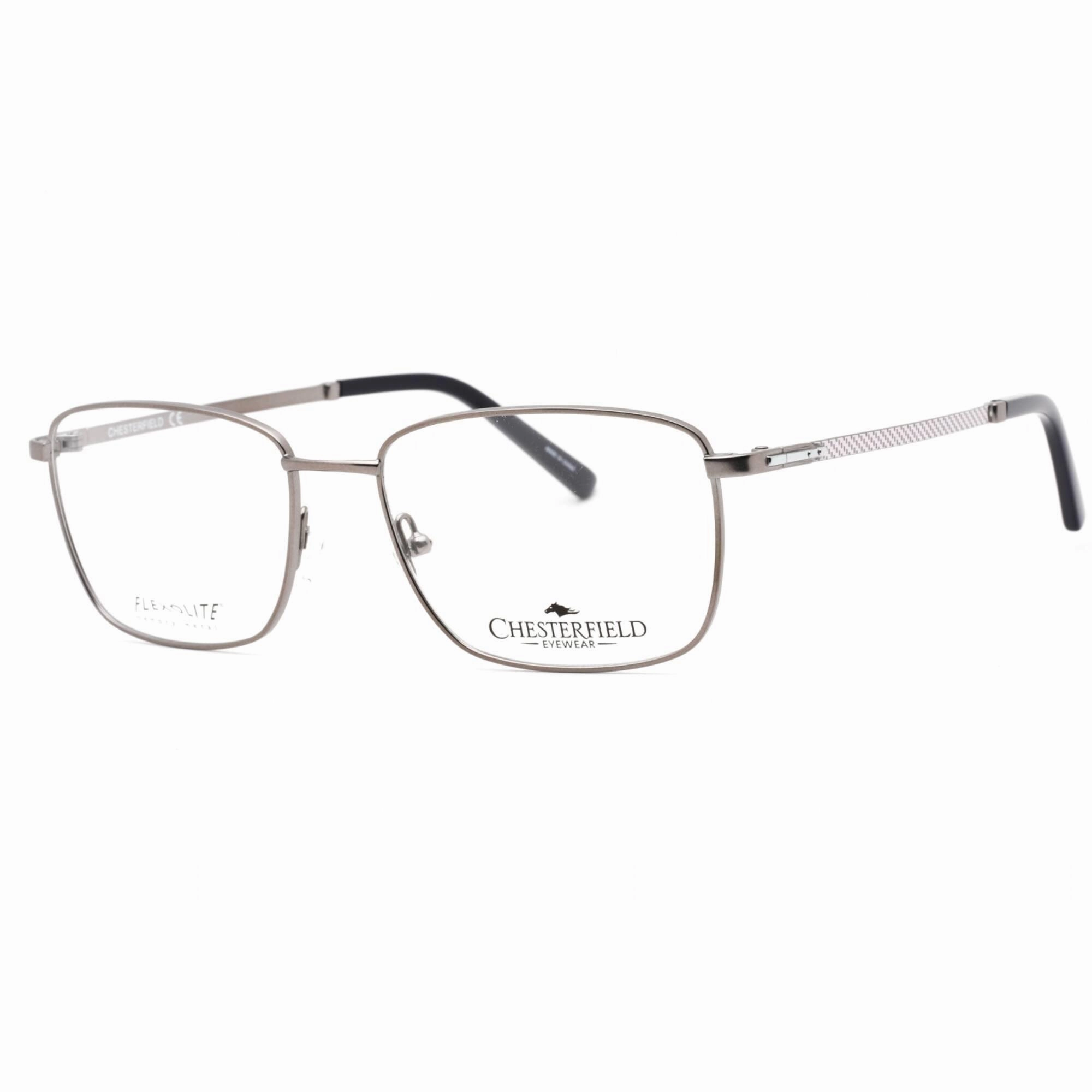Chesterfield Men's Eyeglasses - Ruthenium Rectangular Full Rim Frame | CH 895 06LB 00
