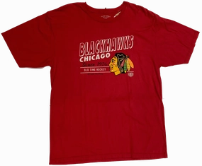 Chicago Blackhawks Old Time Hockey Thanos Red S/S Tee