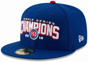 Chicago Cubs 2016 World Series Champions Royal 59FIFTY New Era Fitted Hat