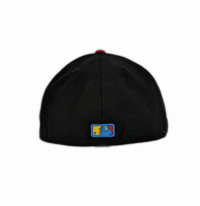 Chicago Cubs Black/Blue Reef/Gold City Connect 59FIFTY Fitted Hat