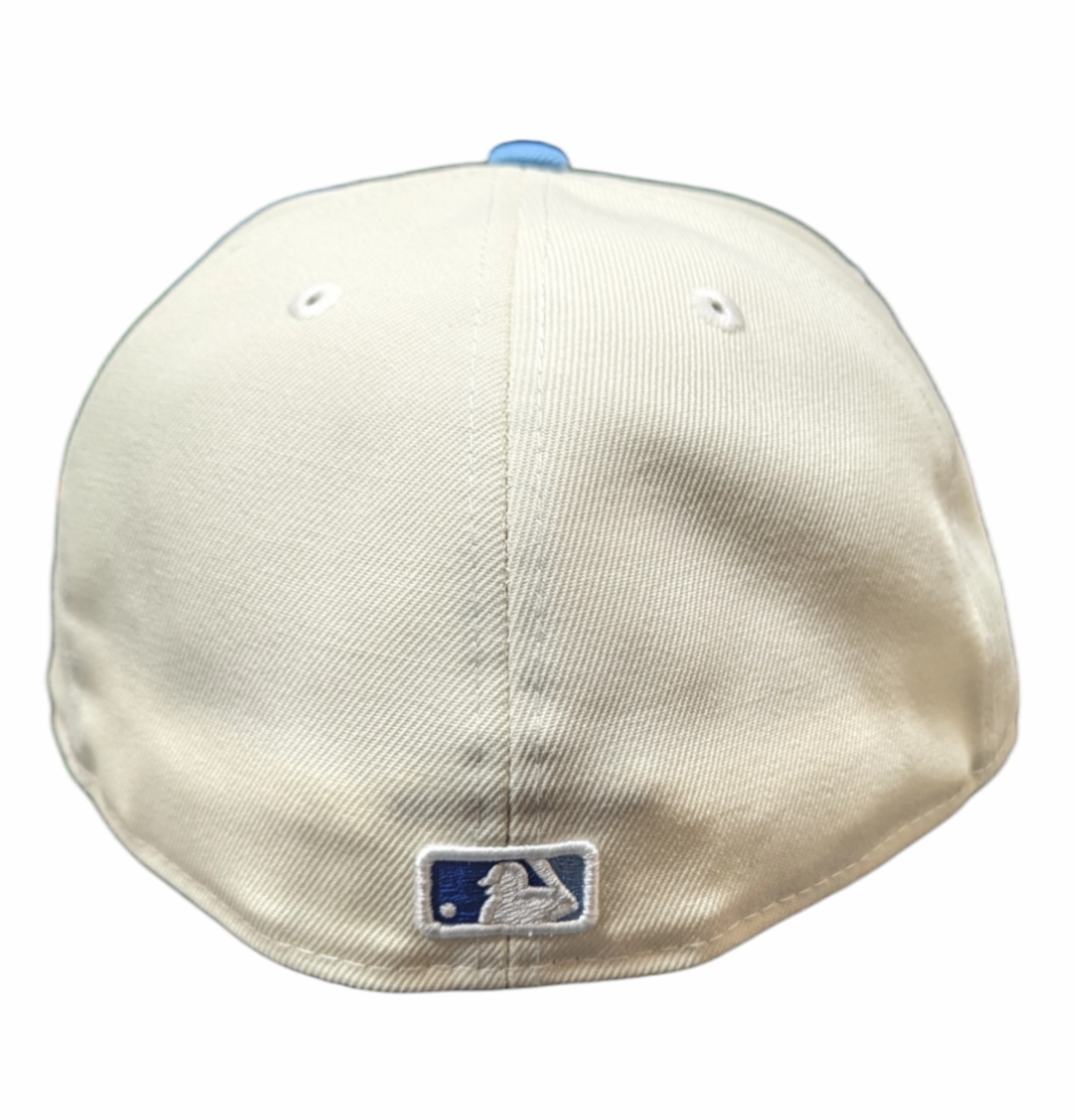 Chicago Cubs Chrome/Sky Blue Spring Training Bear New Era 59FIFTY Fitted Hat
