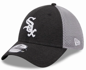 Chicago White Sox New Era Gray Shadowed Neo 39THIRTY Flex Fit Hat