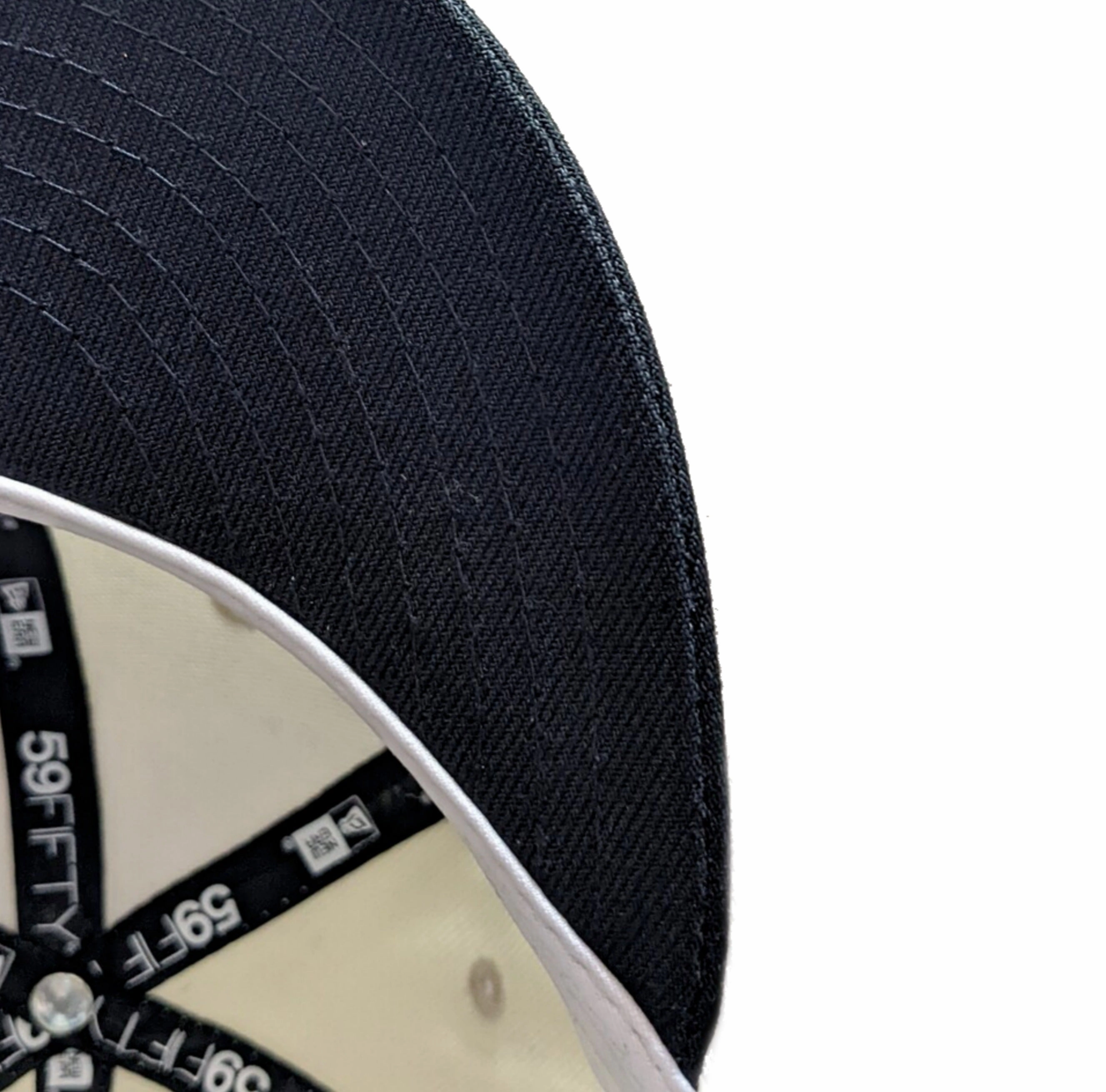 Chicago White Sox New Era Southside 2 Tone Chrome/Black City Connect 59FIFTY Fitted Hat