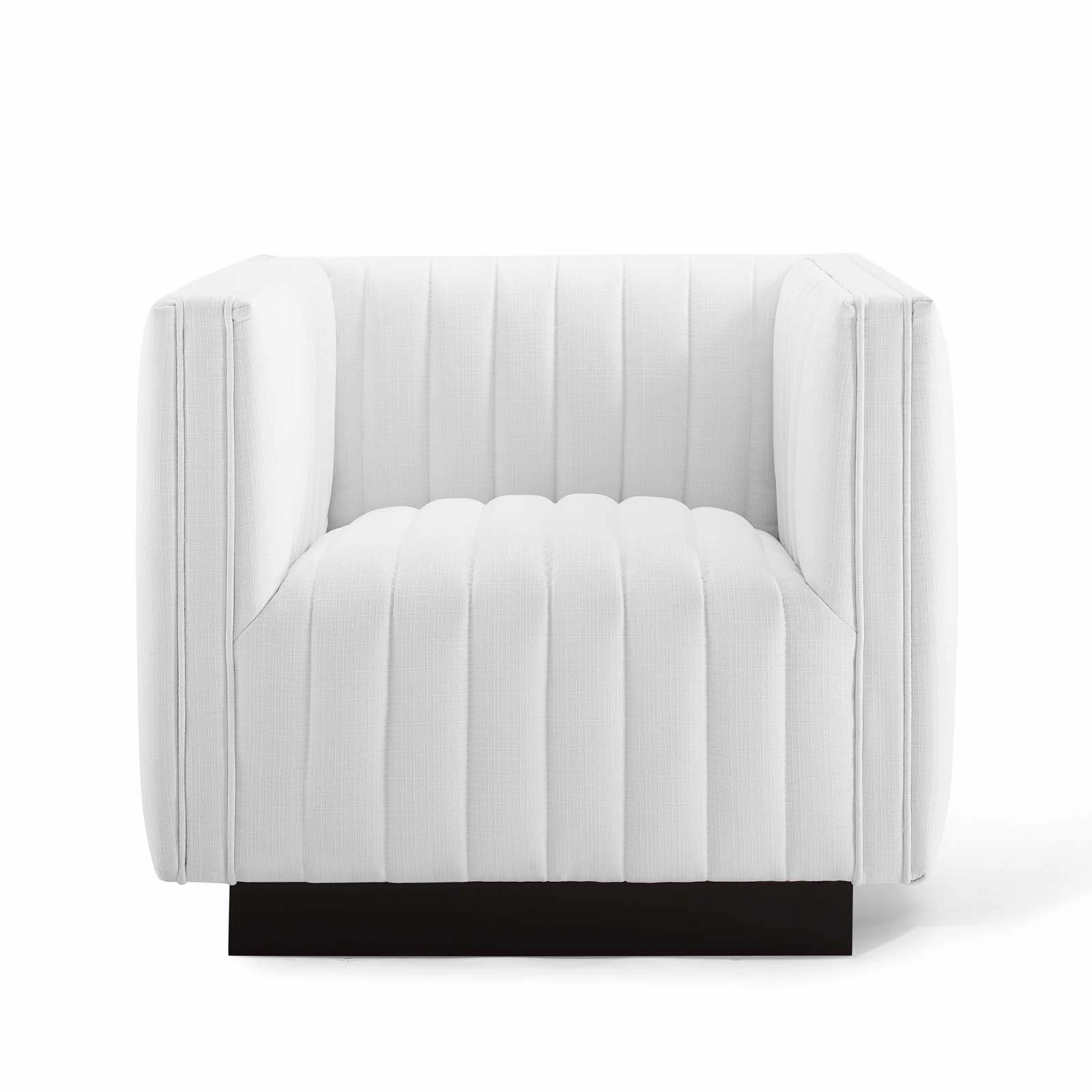 Conjure Tufted Upholstered Fabric Armchair by Modway