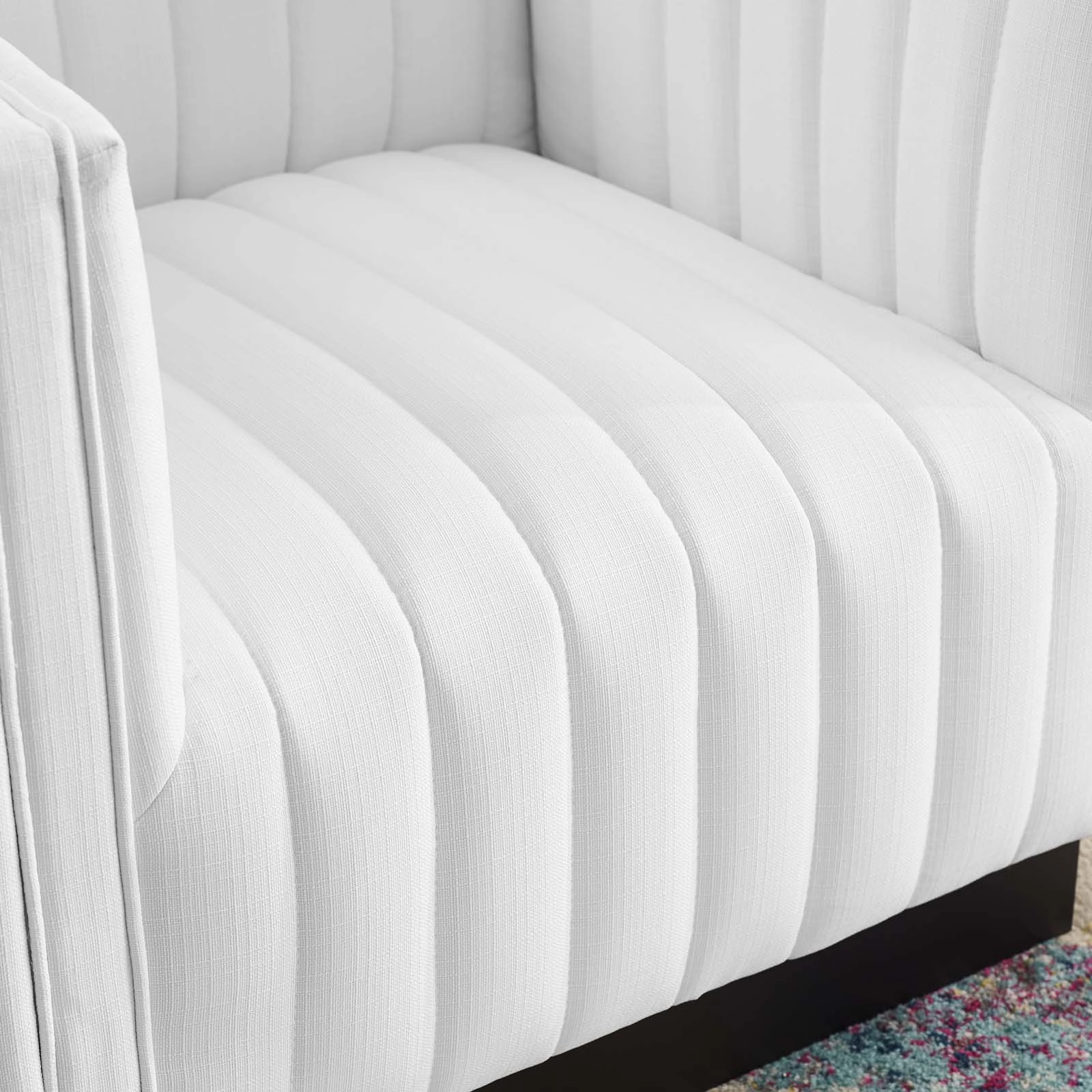 Conjure Tufted Upholstered Fabric Armchair by Modway