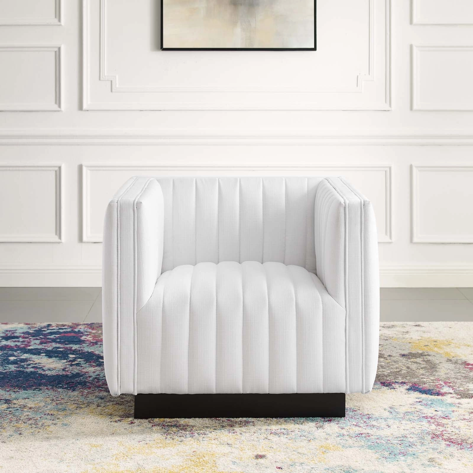 Conjure Tufted Upholstered Fabric Armchair by Modway
