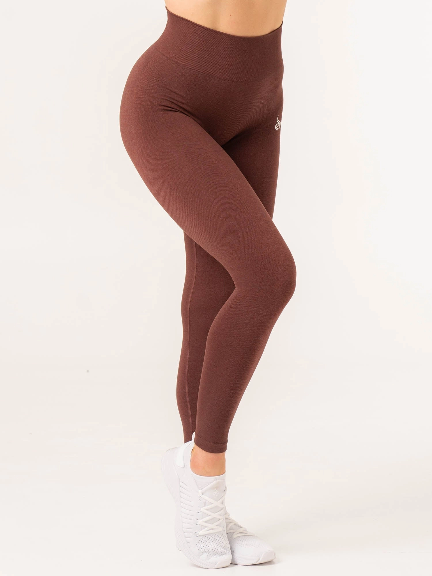 Contour Seamless Leggings - Chocolate Marl