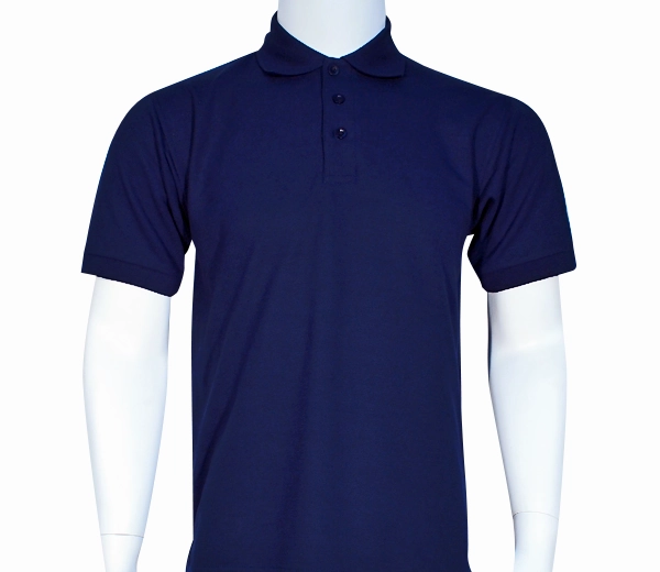 Cotton Honeycomb Polo Shirt -