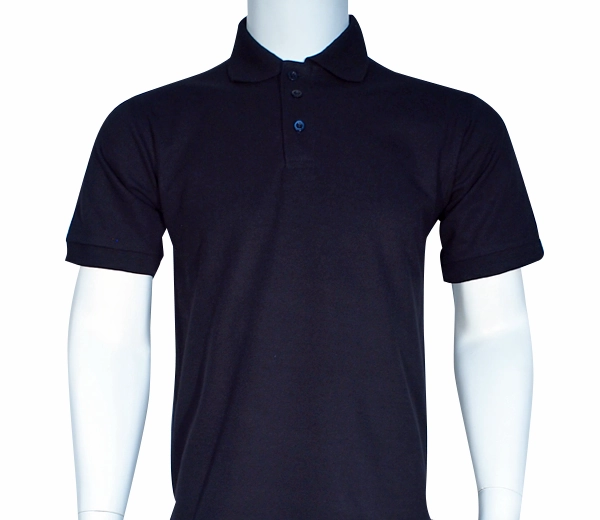 Cotton Honeycomb Polo Shirt -