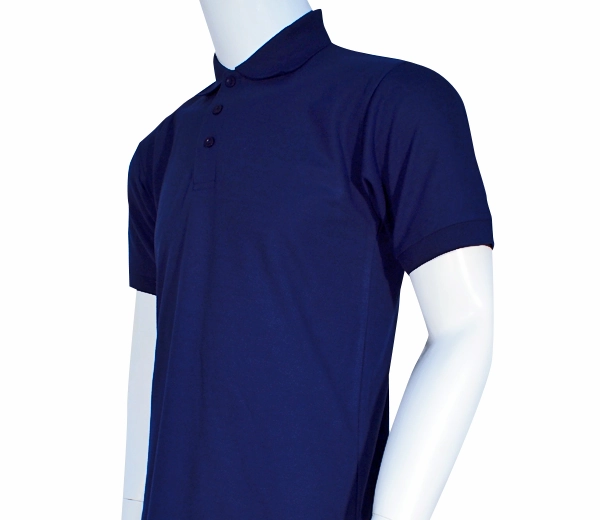 Cotton Honeycomb Polo Shirt -