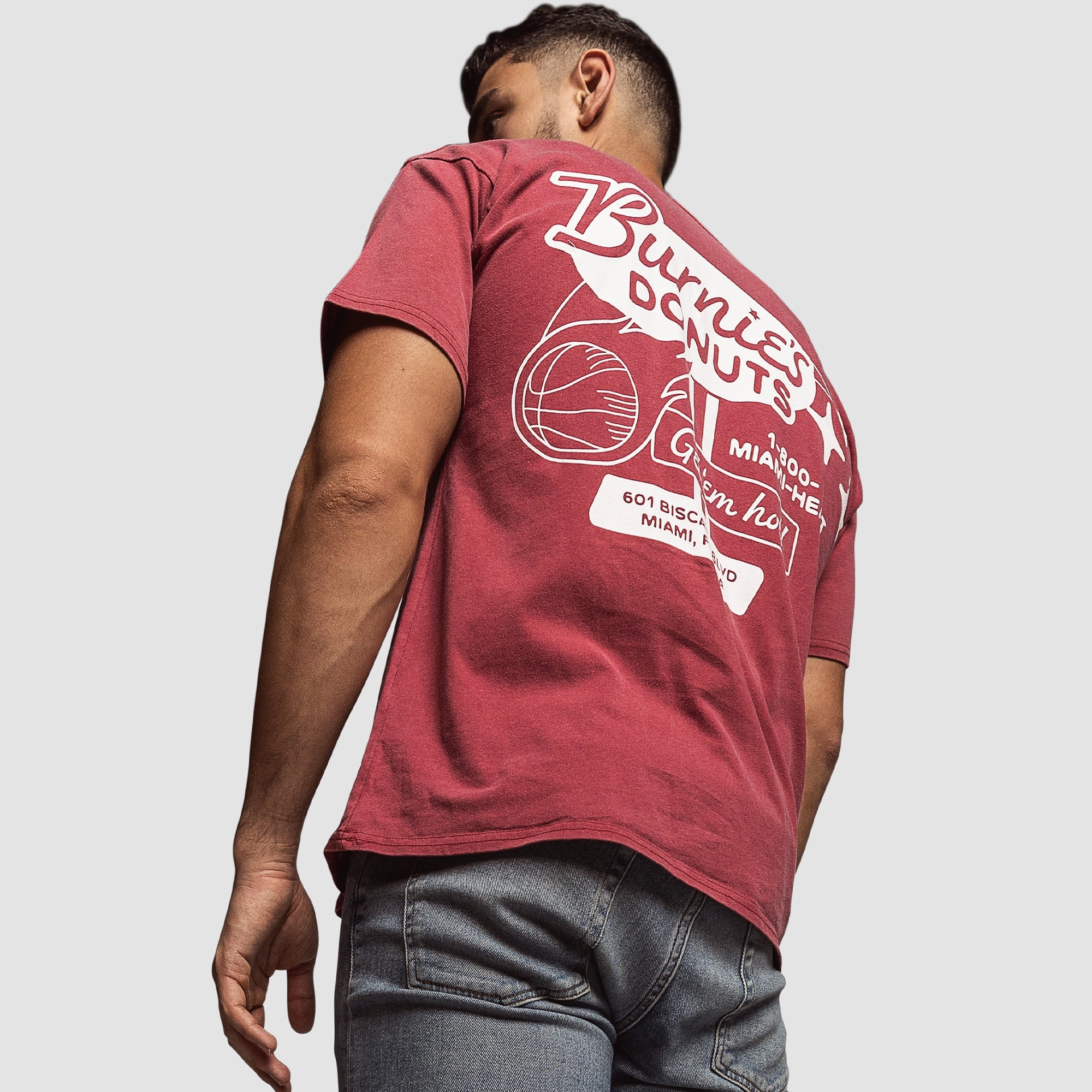 Court Culture Burnie's Donut Shop Oversized Unisex Tee