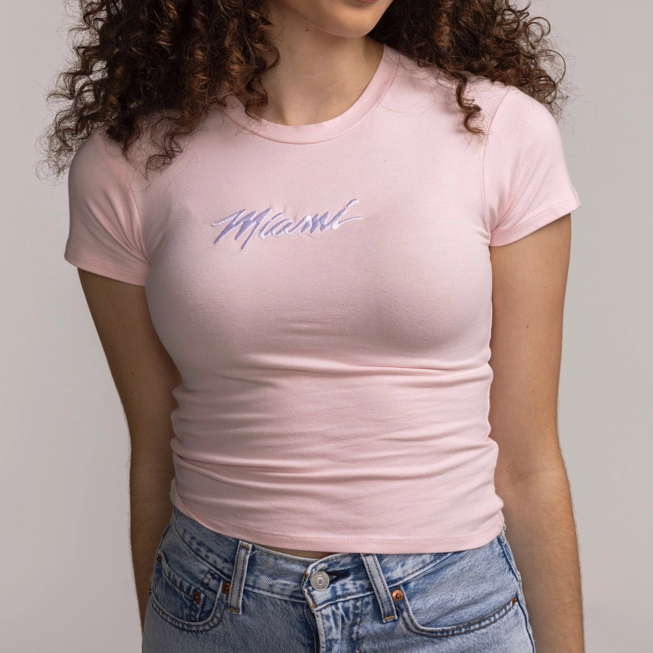Court Culture MIAMI Embroidered Baby Tee