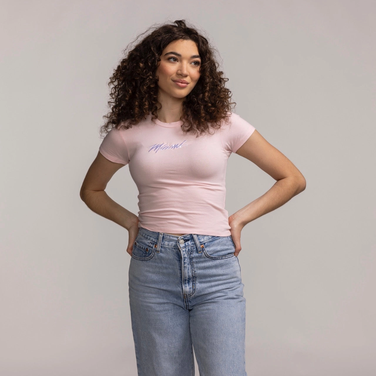 Court Culture MIAMI Embroidered Baby Tee