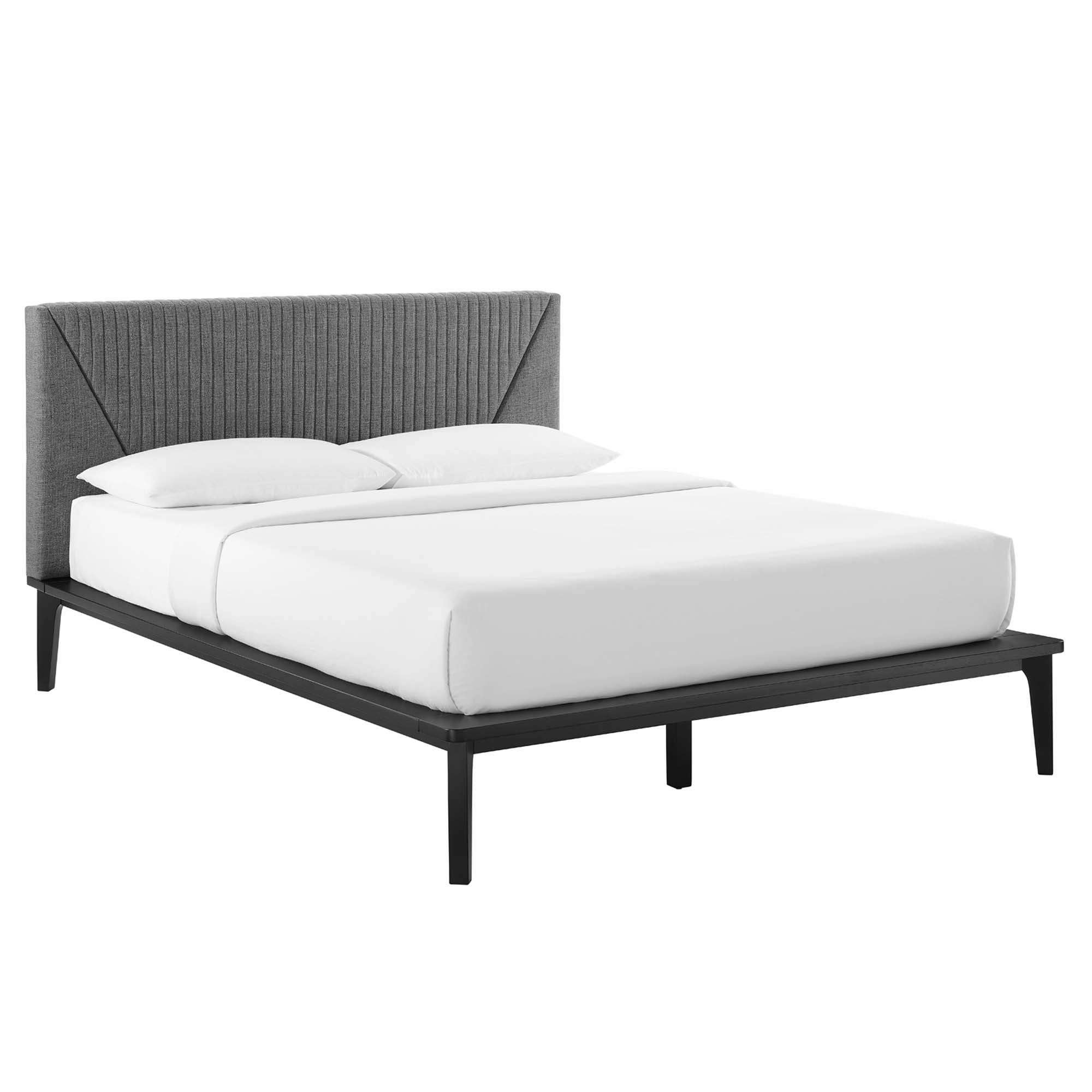 Dakota Upholstered Platform Bed by Modway