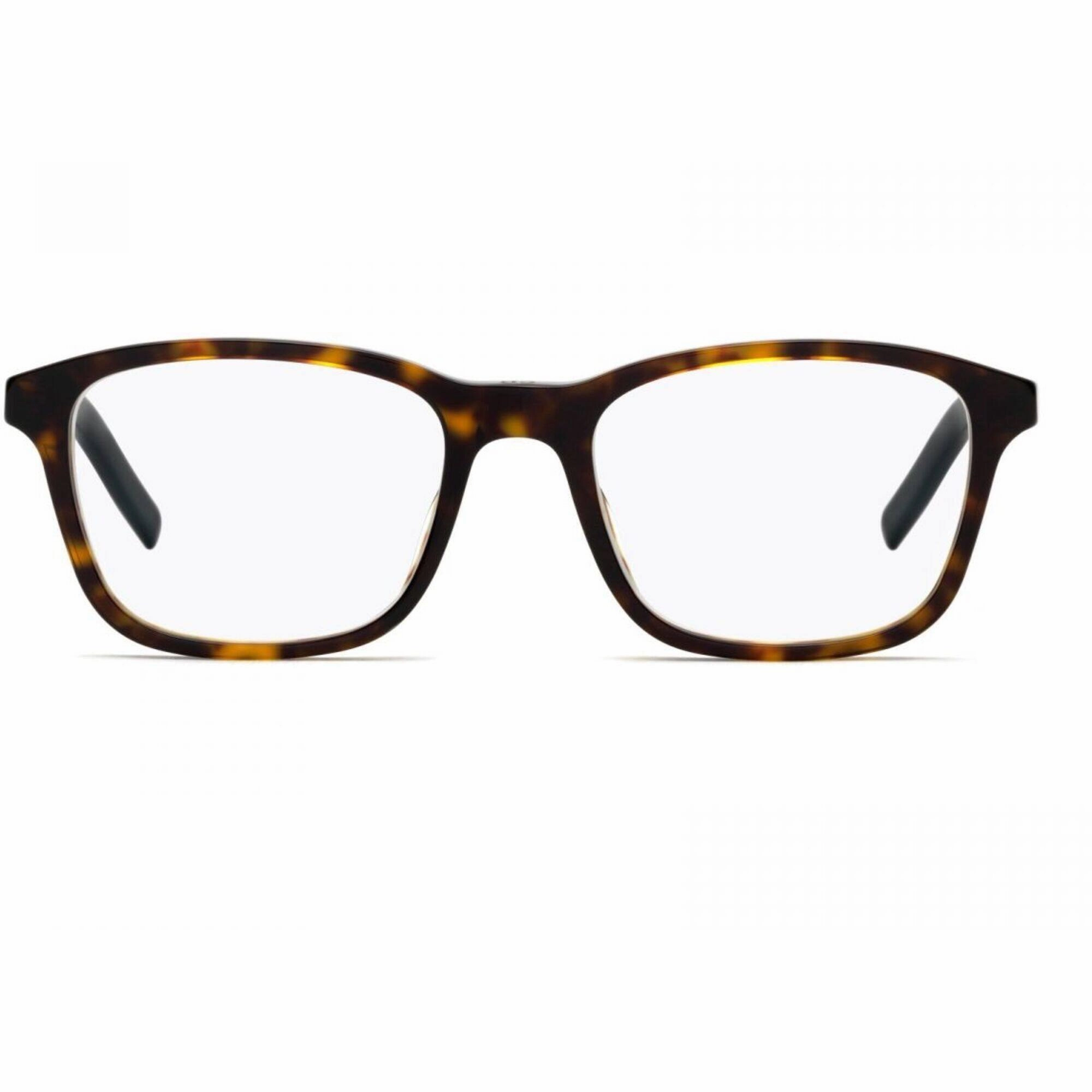 Dior Men's Eyeglasses - Havana Black Full Rim Rectangular Frame | BLACKTIE243 581