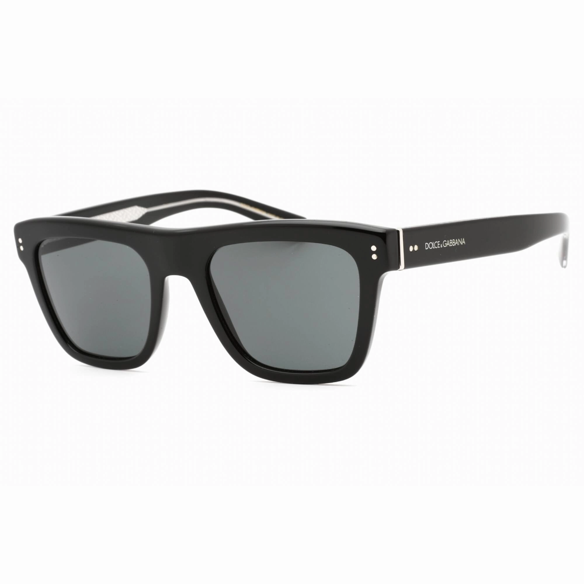 Dolce & Gabbana Men's Sunglasses - Black Plastic Square Shape Frame | 0DG4420 501/87