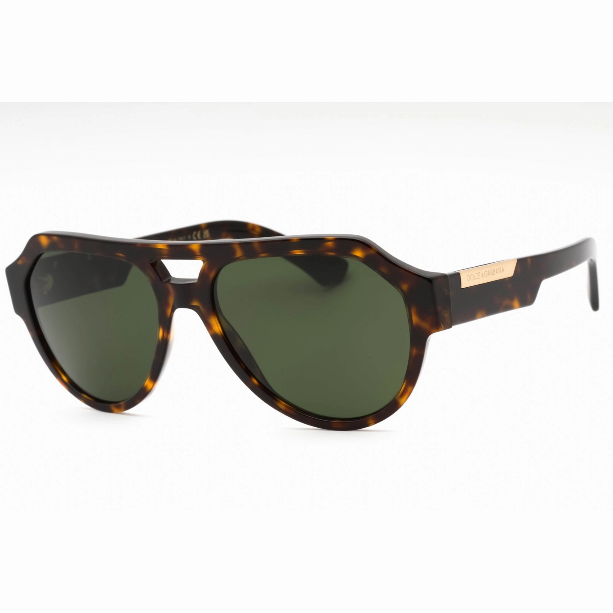 Dolce & Gabbana Men's Sunglasses - Dark Tortoise Plastic Aviator | 0DG4466 502/71