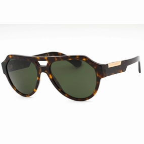 Dolce & Gabbana Men's Sunglasses - Dark Tortoise Plastic Aviator | 0DG4466 502/71