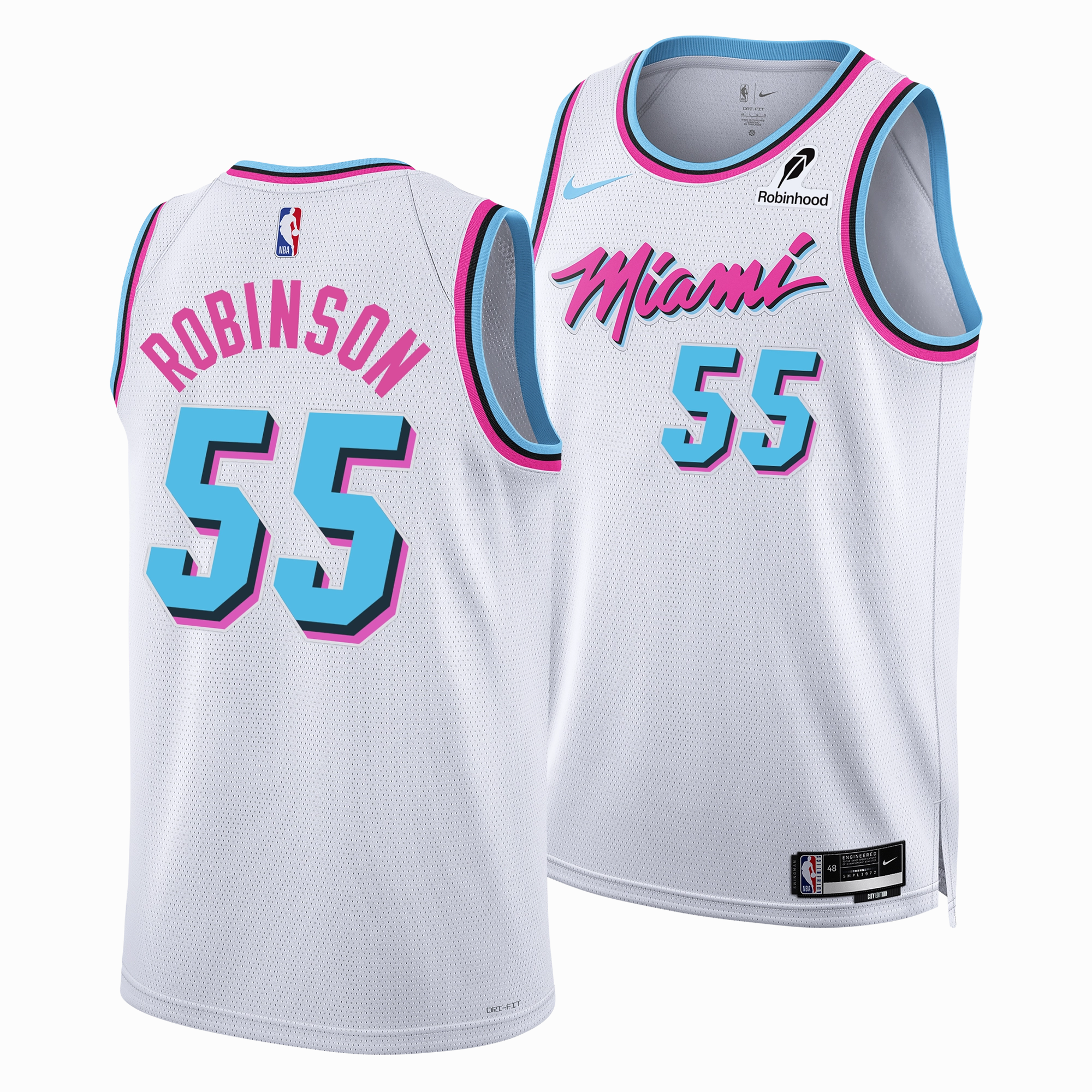 Duncan Robinson Nike Original Vice Swingman Jersey