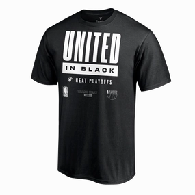 Fanatics United In Black Playoff Tee