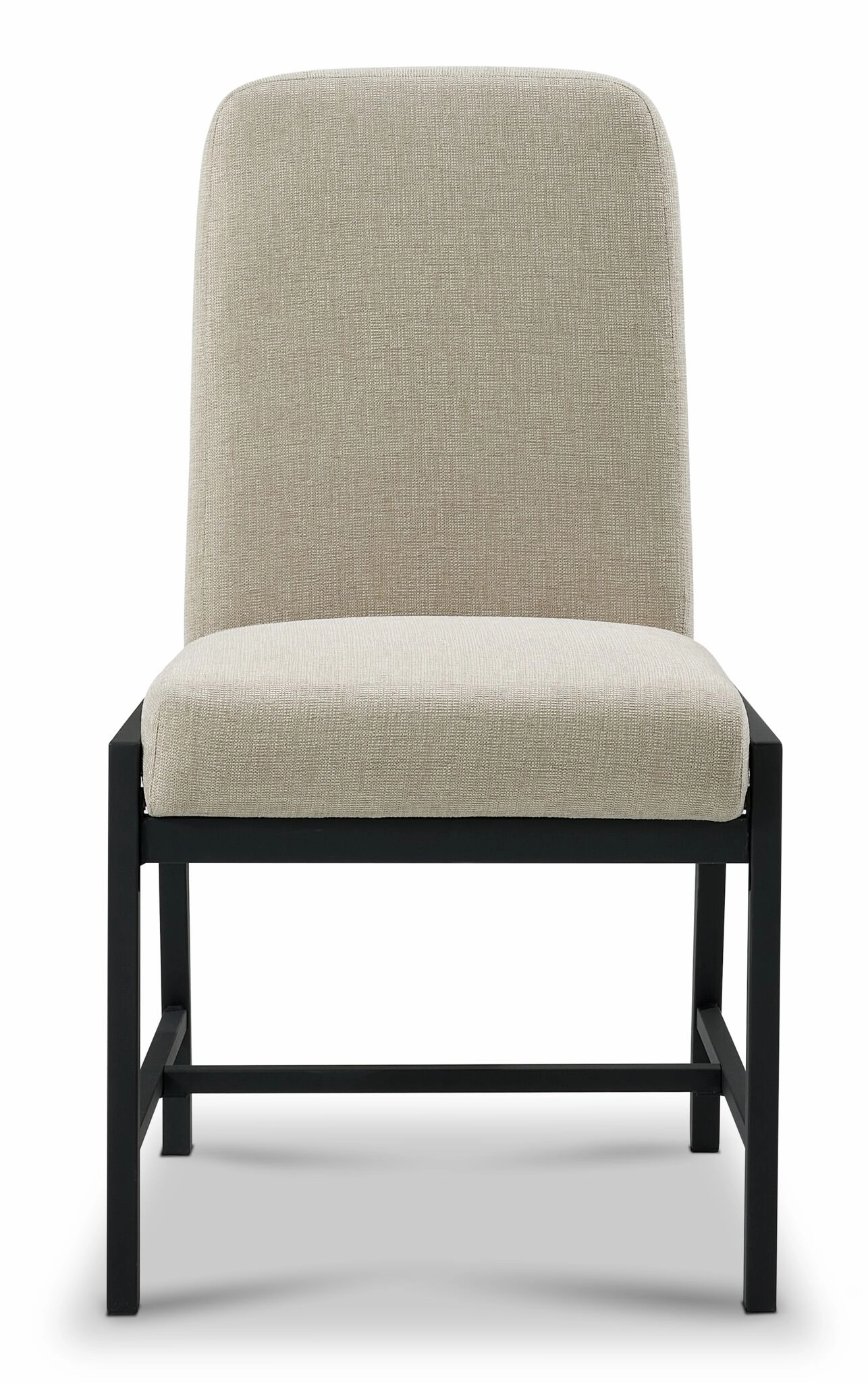 Feeling Connected - Newport Upholstered Chair Chenille - Oak , Black , Khaki