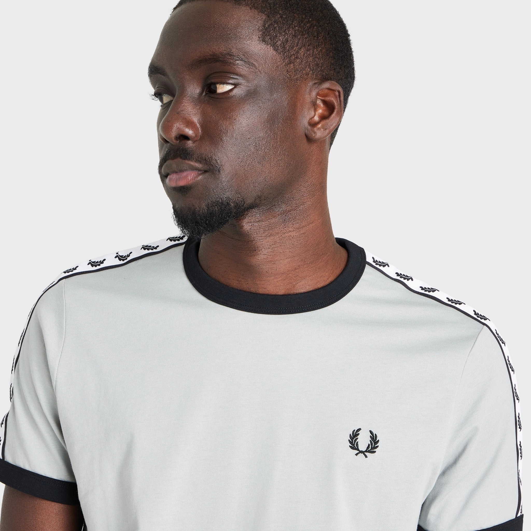 Fred Perry Taped Ringer T-shirt / Limestone