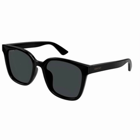 Gucci Men's Sunglasses - Black Acetate Full Rim Square Frame Smoke Lens | GG1346SK 001
