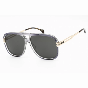 Gucci Men's Sunglasses - Grey Plastic Full Rim Frame Grey Green Lens | GG1105S 001