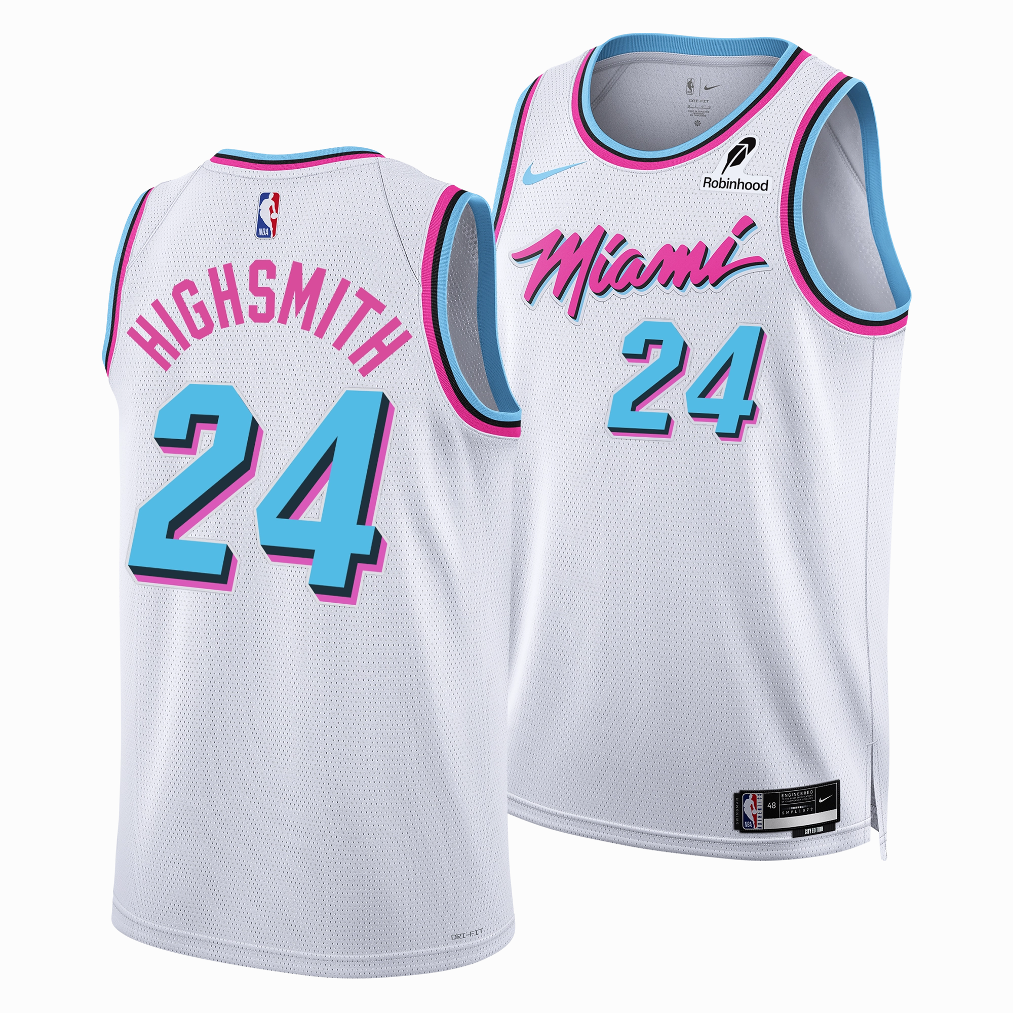 Haywood Highsmith Nike Original Vice Swingman Jersey