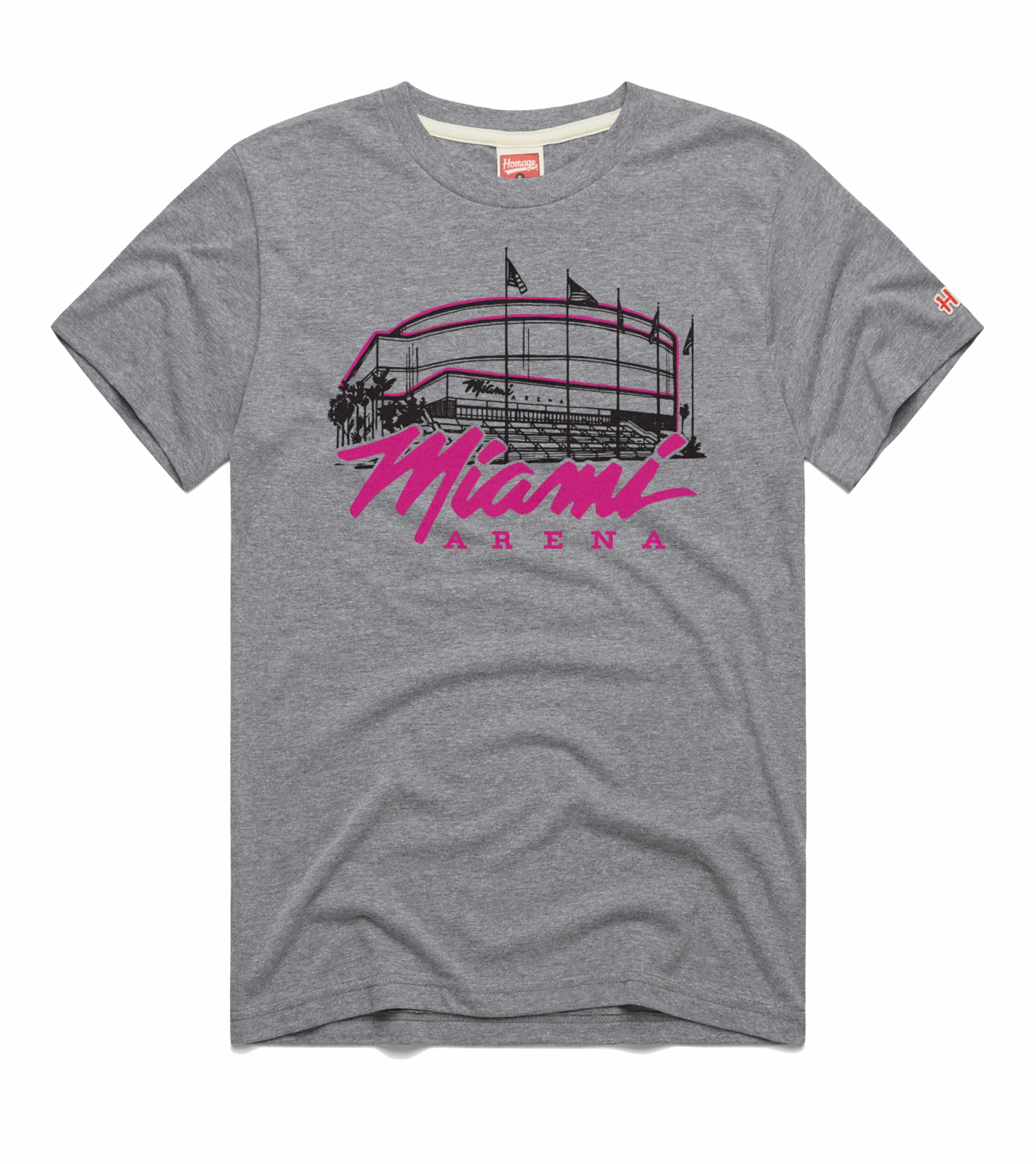 Homage Miami Arena Grey Tee