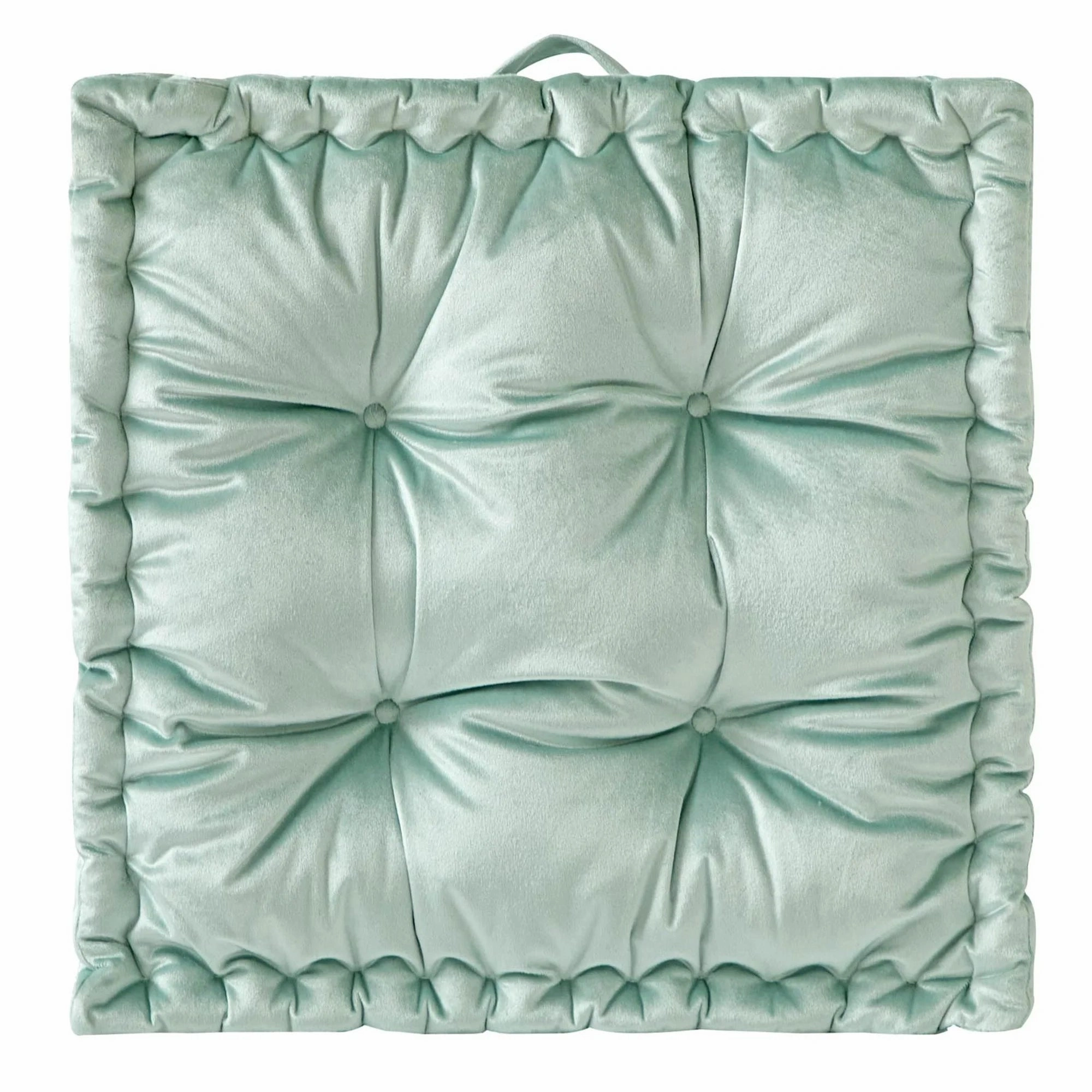 Home Decor Collection WK704373 Stylehouse 20" x 20" Soft Sea Decorative Floor Pillow