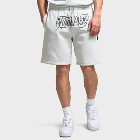 Hoodrich Legacy Oversized Shorts Dawn Blue / Lava Smoke - Anthracite