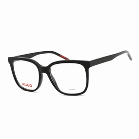Hugo Men's Eyeglasses - Full Rim Square Shape Black Plastic Frame | HG 1266 0807 00